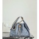 샤넬 CHANEL 26C C-571 25Small Handbag AS5293 Blue 26cm