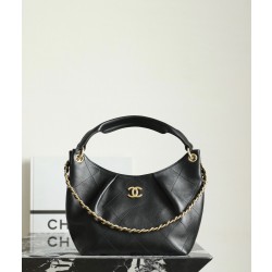 샤넬 CHANEL 26C Hobo 31cm Black