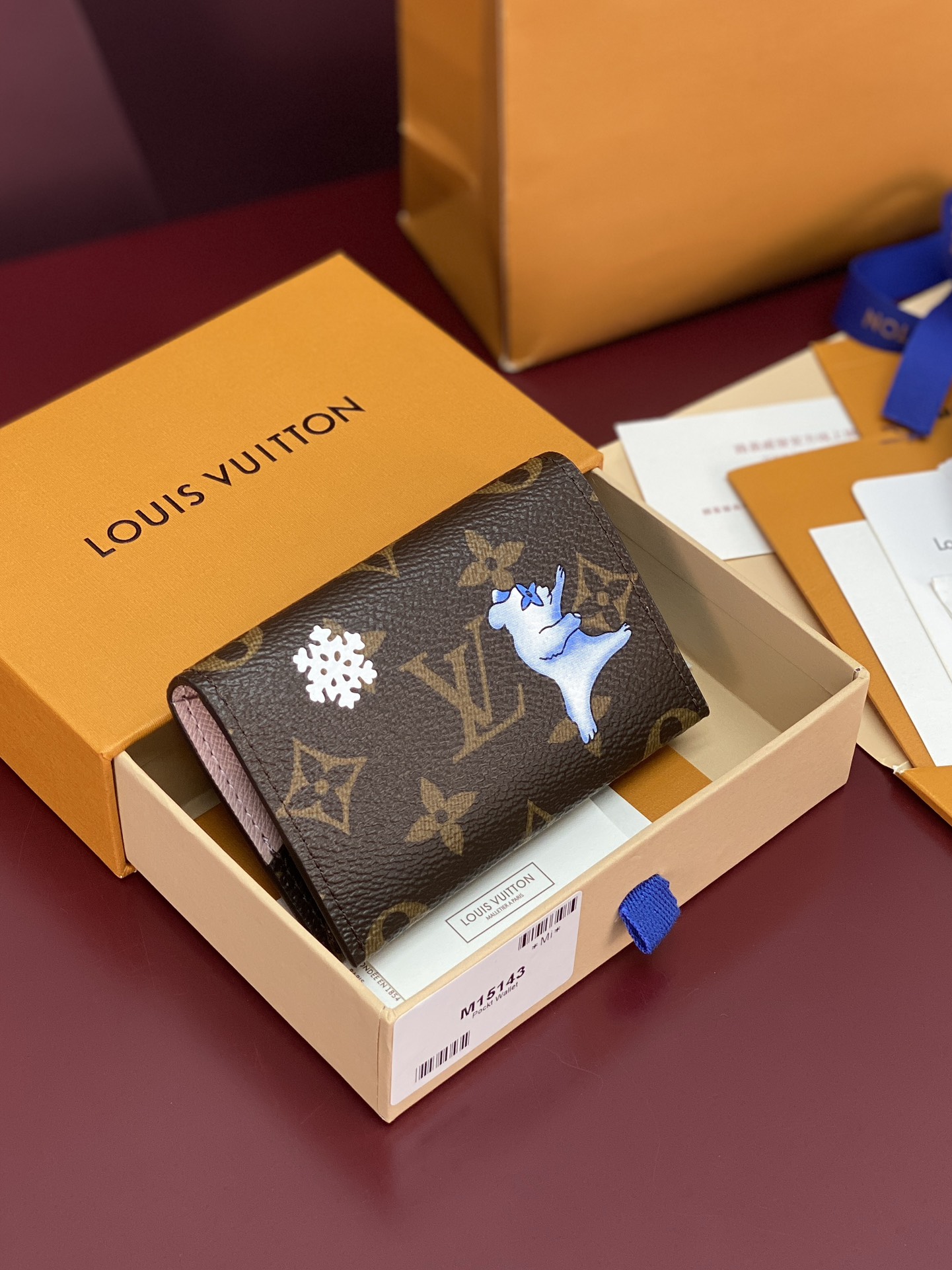 루이비통 Louis Vuitton M15343 카드 케이스 10.6cm