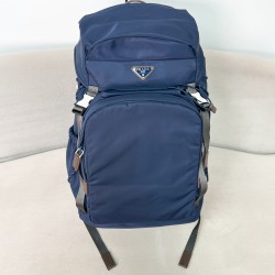 프라다 Prada 2VZ123 리나일론 앤 레더 백팩