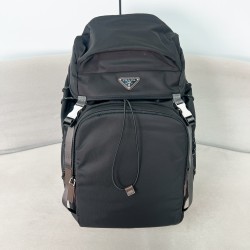 프라다 Prada 2VZ123 리나일론 앤 레더 백팩