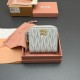 미우 미우 MIU MIU 5MO522 MATELASS 지갑 10.2cm