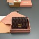 미우 미우 MIU MIU 5MV204 MATELASS 지갑 11.2cm