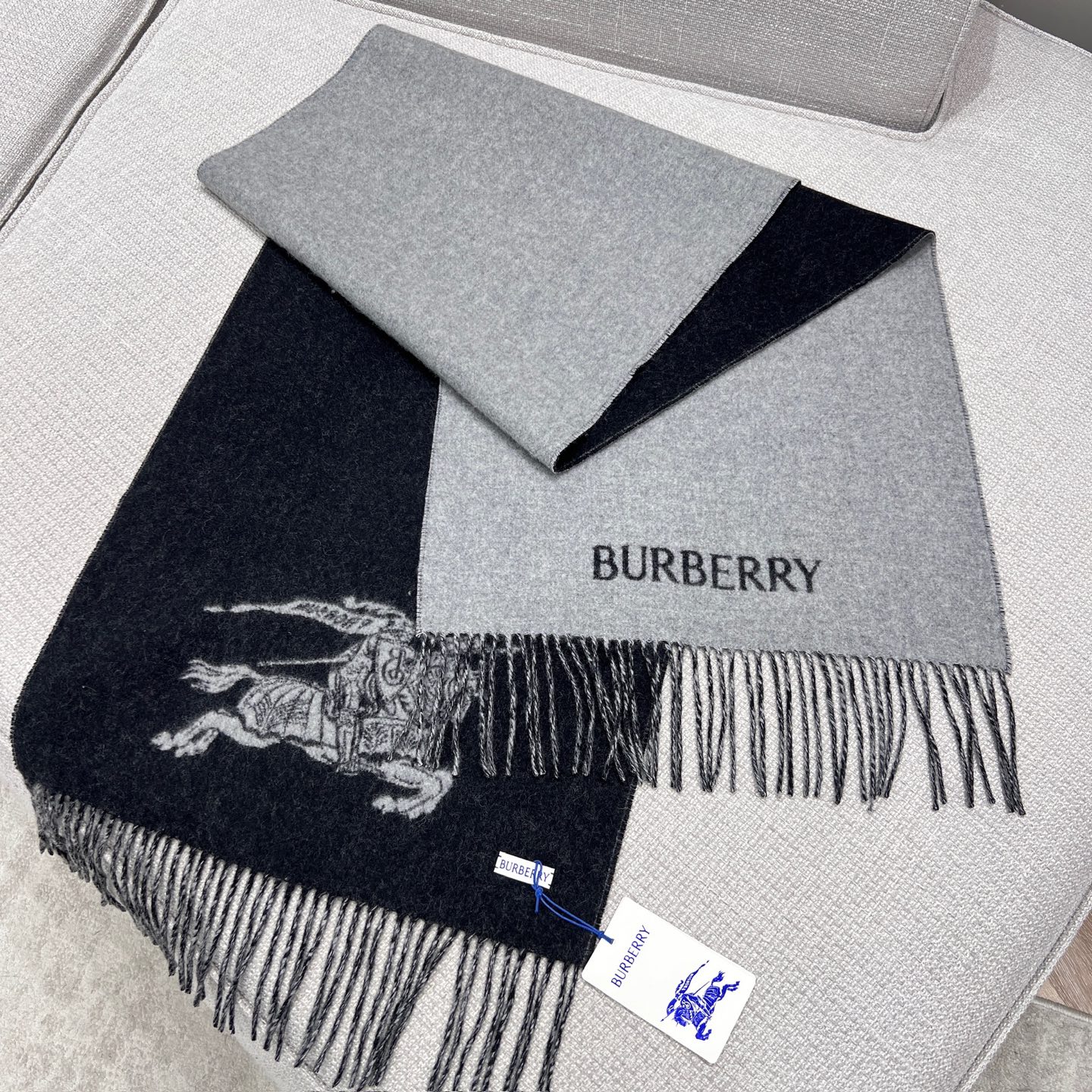 버버리 Burberry 캐시미어 케이프 210×45cm