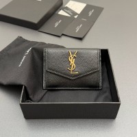 생로랑 Saint laurent/YSL 582305 UPTOWN 카드 케이스 10.5cm
