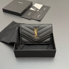 생로랑 Saint laurent/YSL 612808 MATELASSE 카드 케이스 13cm