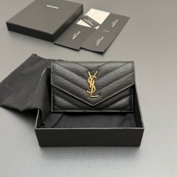 생로랑 Saint laurent/YSL 612808 MATELASSE 카드 케이스 13cm