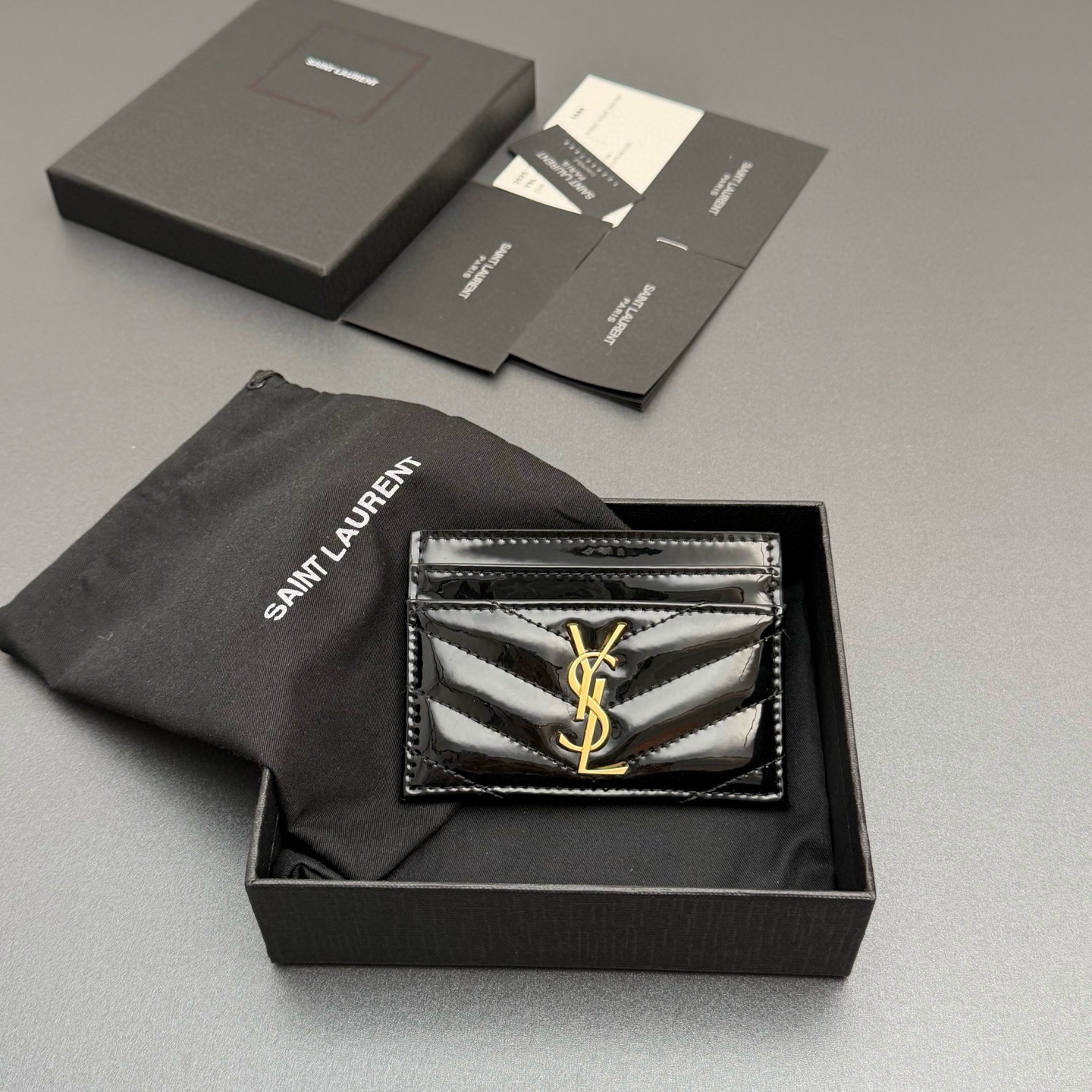 생로랑 Saint laurent/YSL 423291 Matelasse Card Holder 카드 케이스 10.5CM