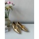 프라다 Prada 하이힐 gold