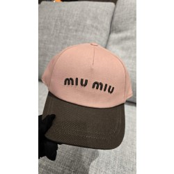 미우 미우 MIU MIU 베이스볼 캡