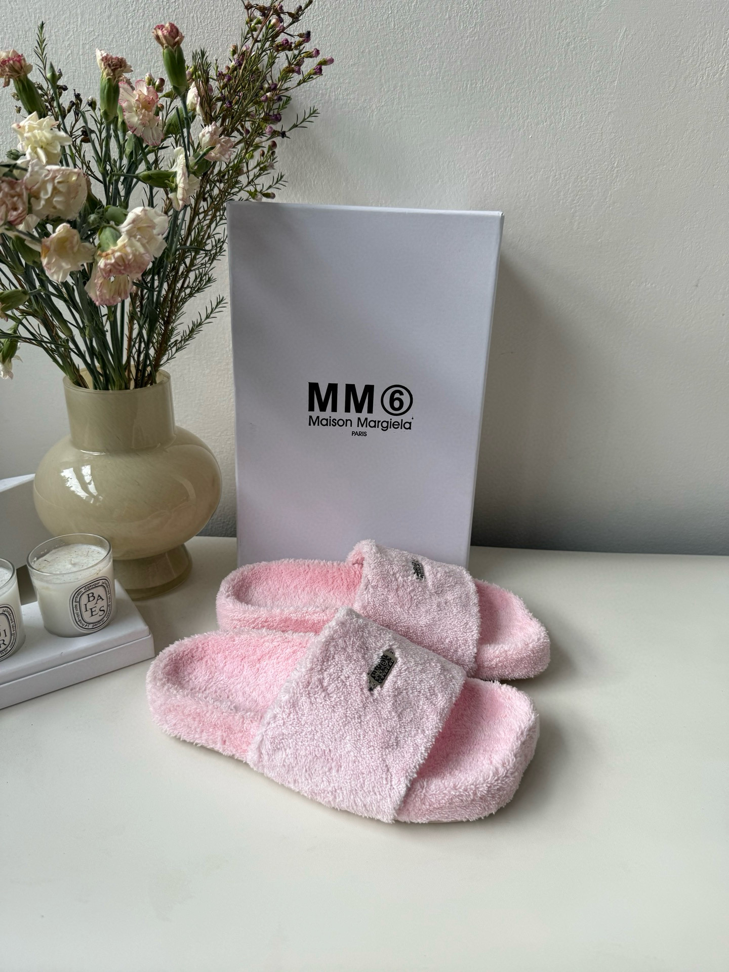 발렌시아가 Maison Margiela 슬리퍼 Pink