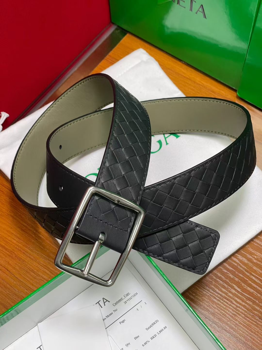 보테가베네타 Bottega Veneta 벨트 35mm