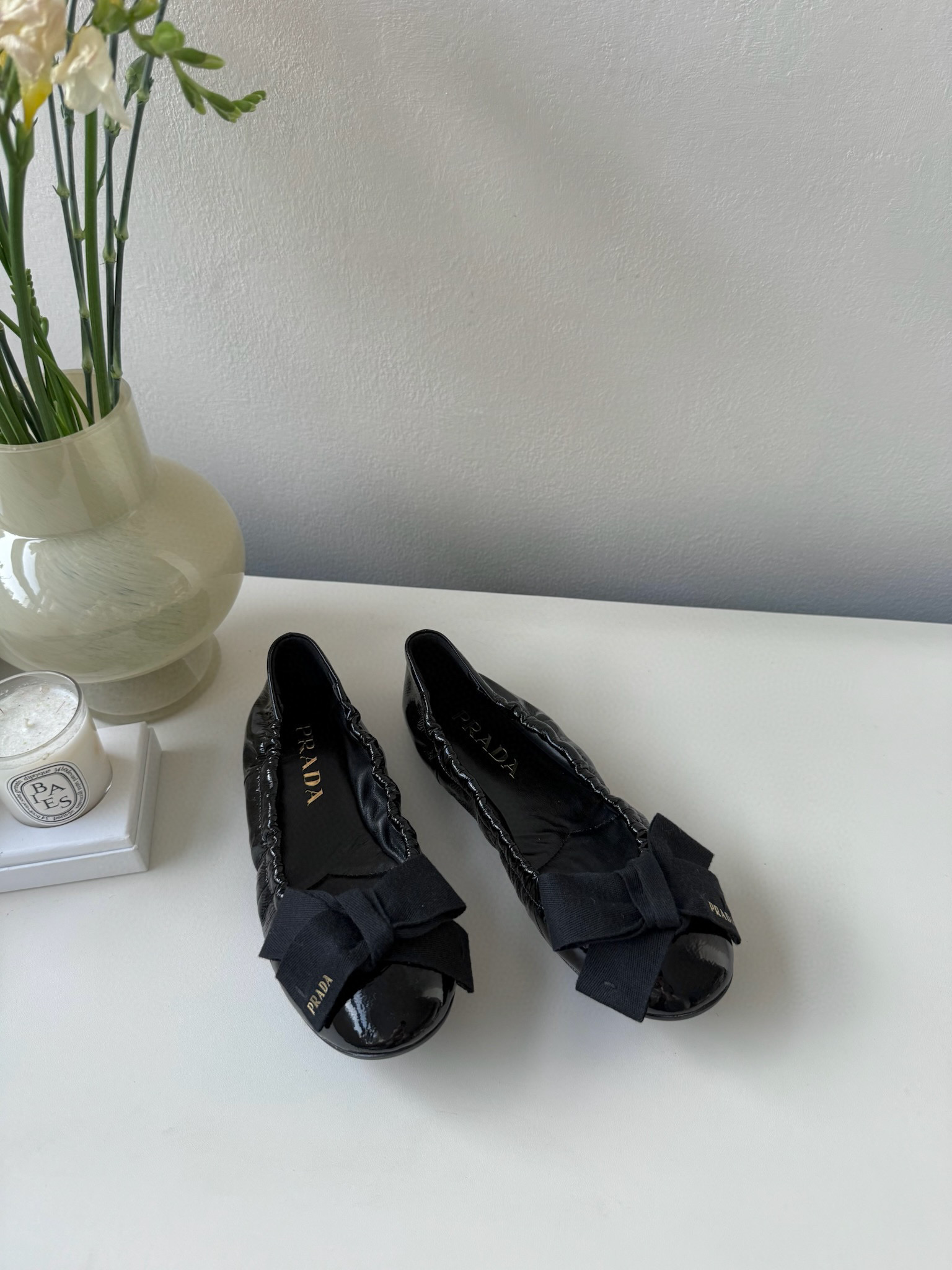 프라다 Prada 메리제인 Black