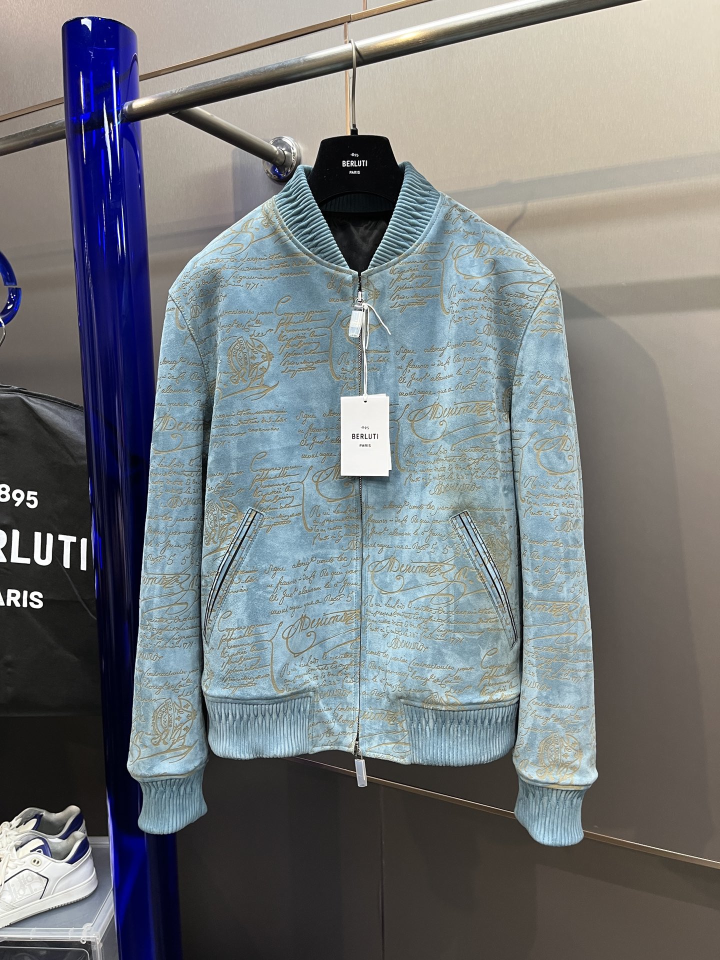 벨루티 BERLUTI 레더 재킷