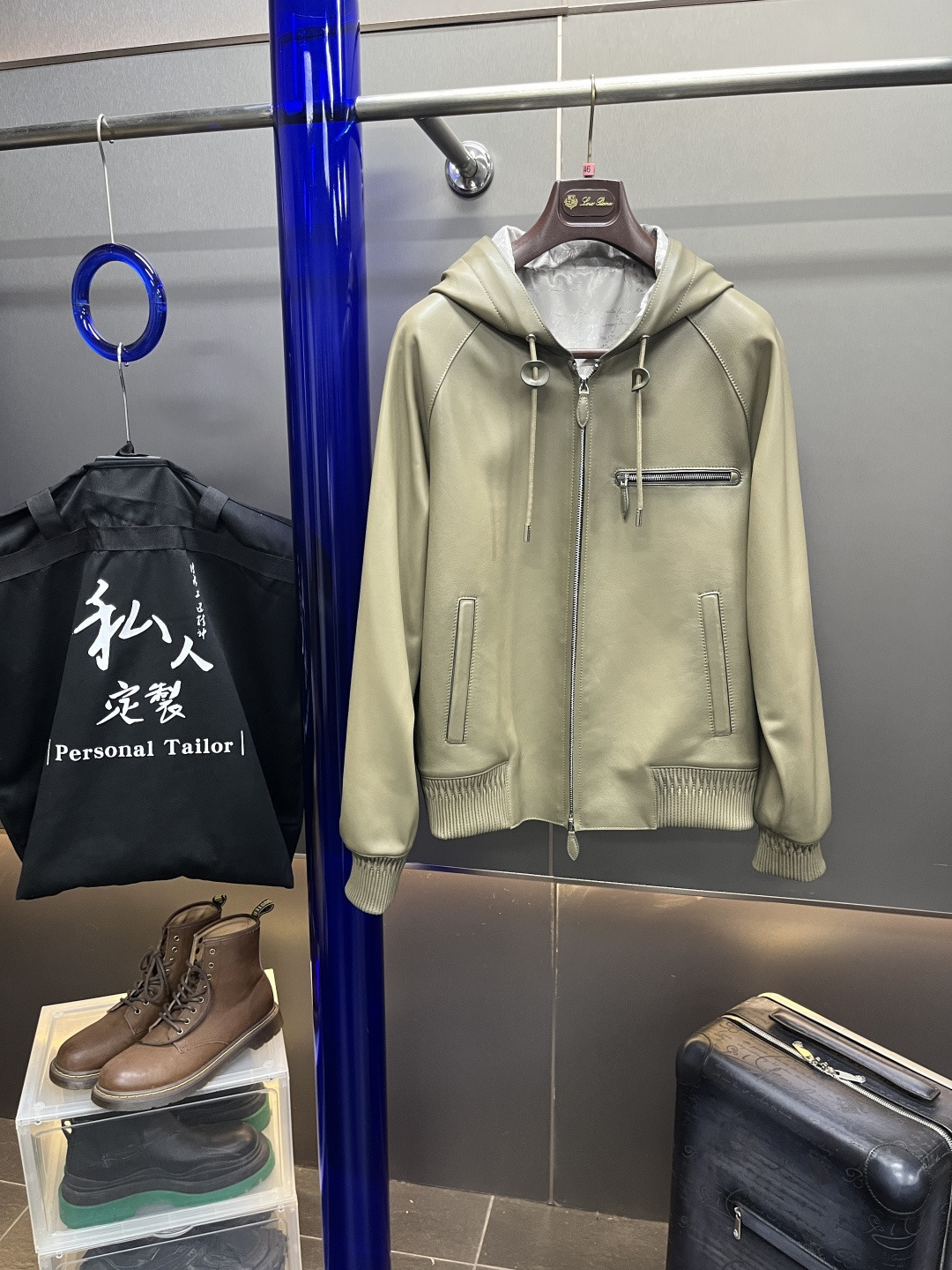 벨루티 BERLUTI 레더 재킷