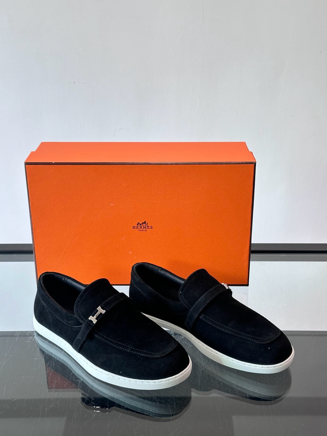 에르메스 Hermes Job 로퍼 슈즈