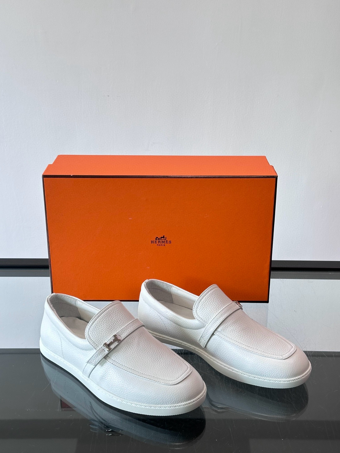 에르메스 Hermes Job 로퍼 슈즈