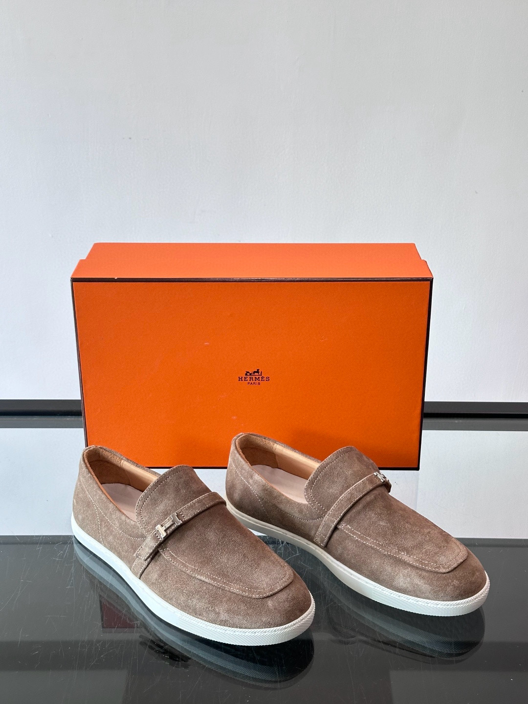 에르메스 Hermes Job 로퍼 슈즈