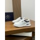프라다 Prada Downtown 스니커즈 White