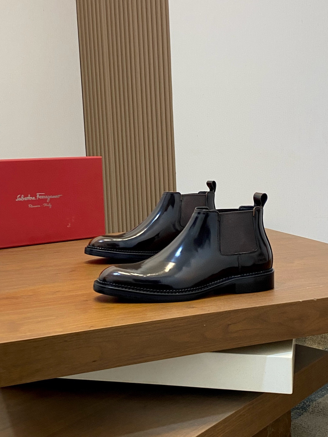 살바토레 페라가모 Salvatore Ferragamo Mocassin 앵클 부츠