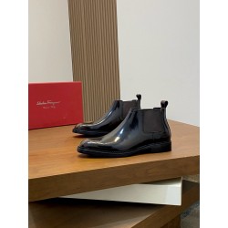 살바토레 페라가모 Salvatore Ferragamo Mocassin 앵클 부츠