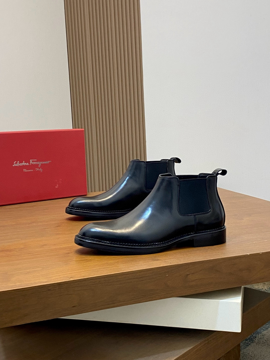 살바토레 페라가모 Salvatore Ferragamo Mocassin 앵클 부츠