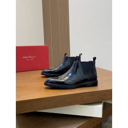 살바토레 페라가모 Salvatore Ferragamo Mocassin 앵클 부츠