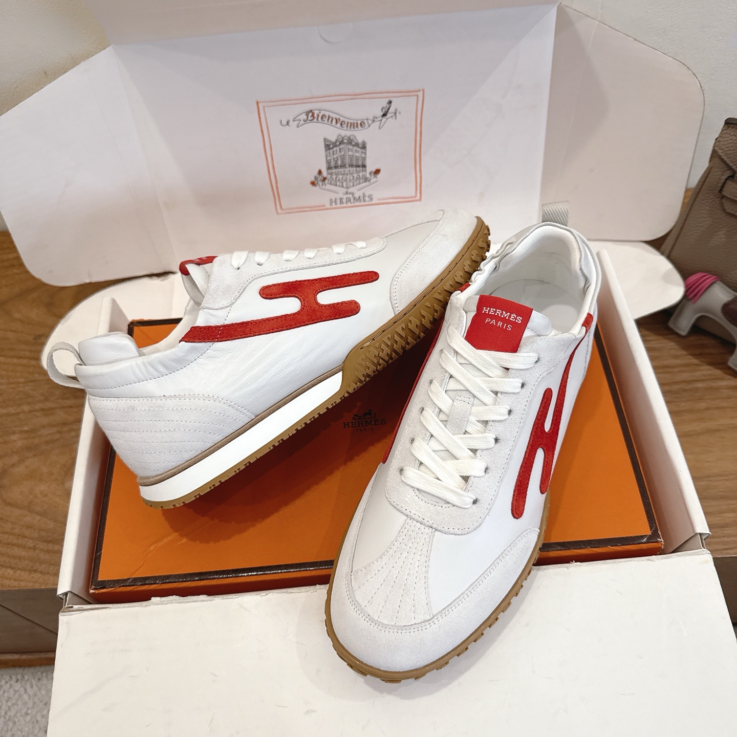 에르메스 Hermes Jet 스니커즈