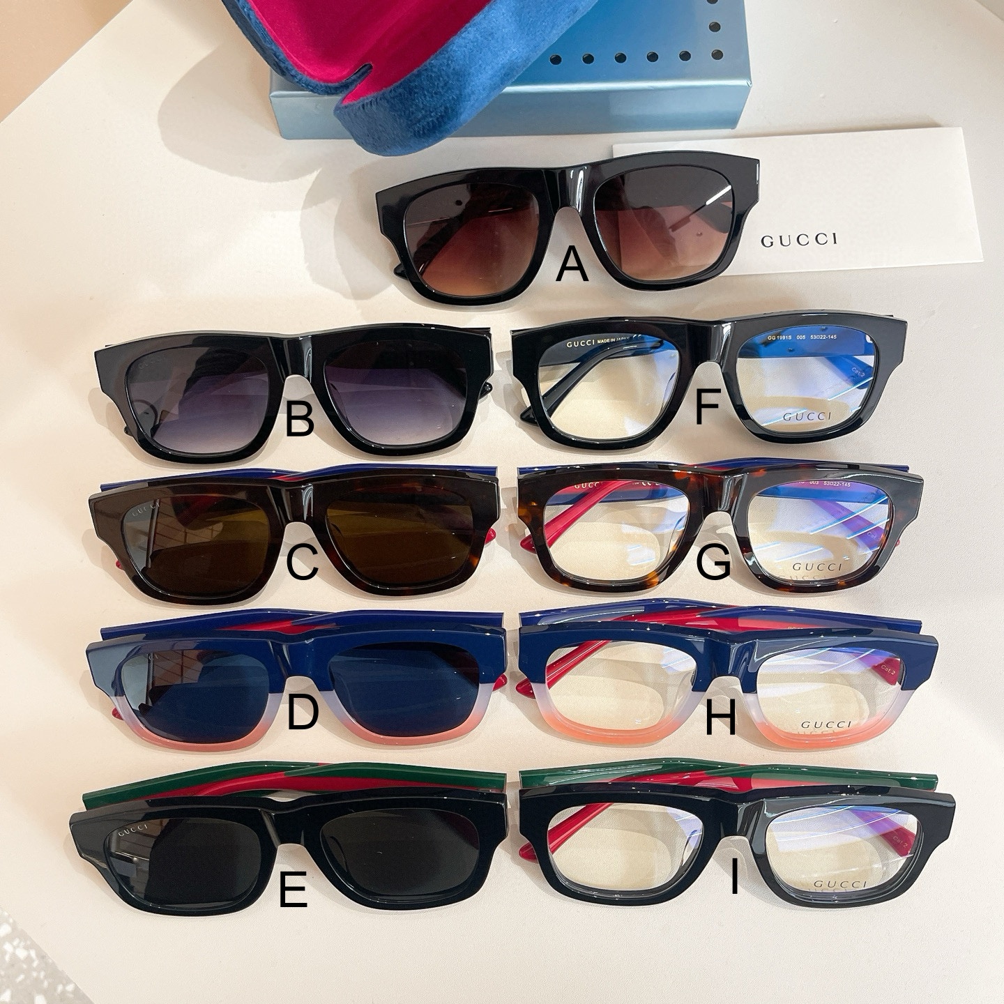 구찌 Gucci GG1991S 53口22-145