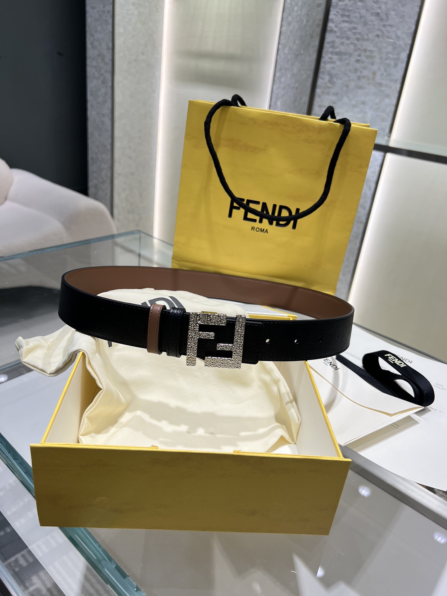 발펜디 FENDI 벨트 35mm