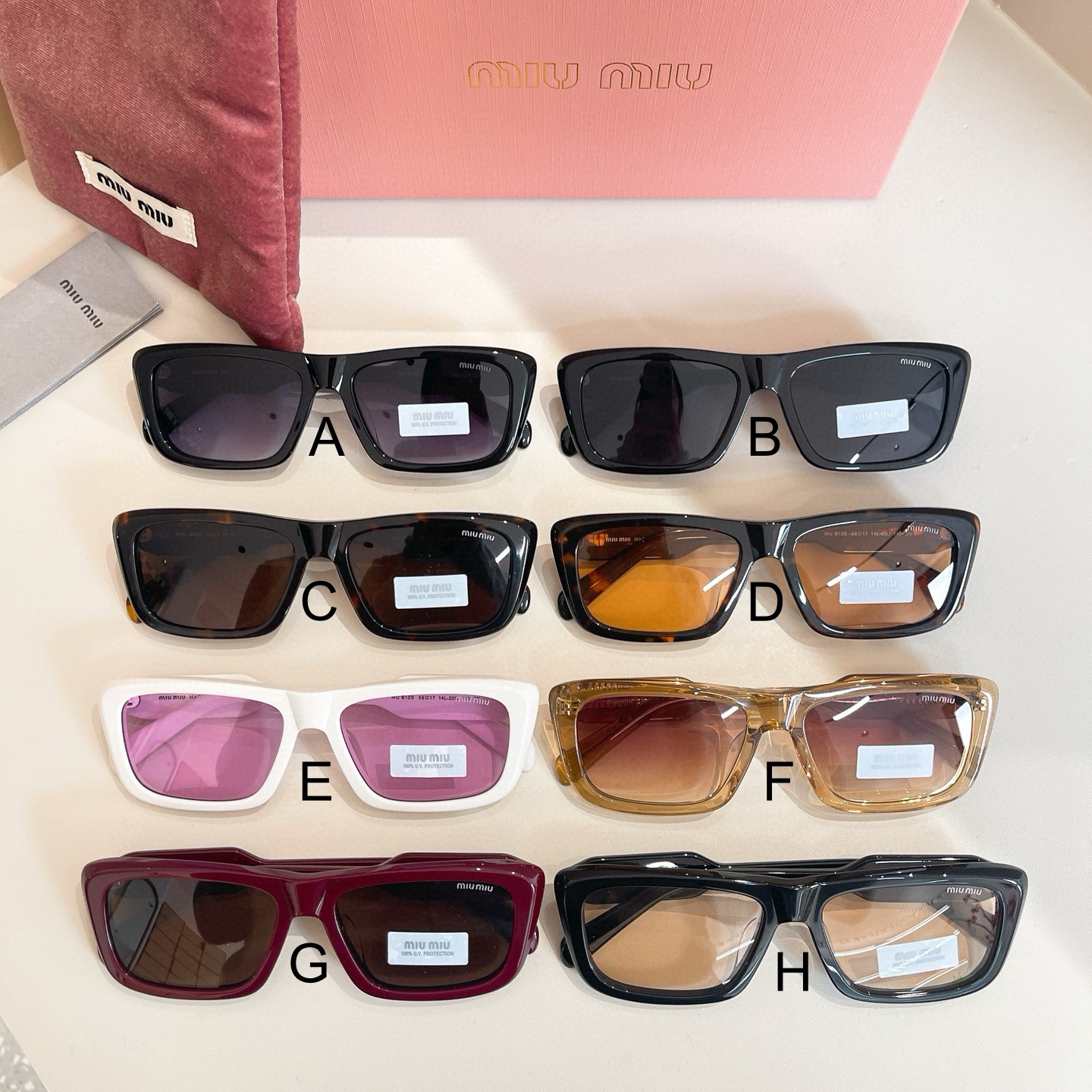 미우 미우 MIU MIU MU B12S 56口17-140