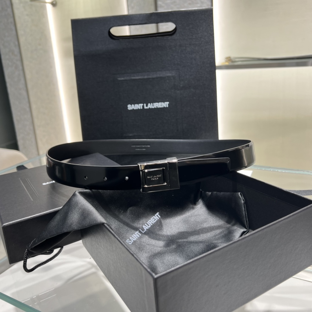 생로랑 Saint Laurent 벨트 30mm