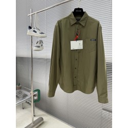 프라다 Prada 긴팔 셔츠