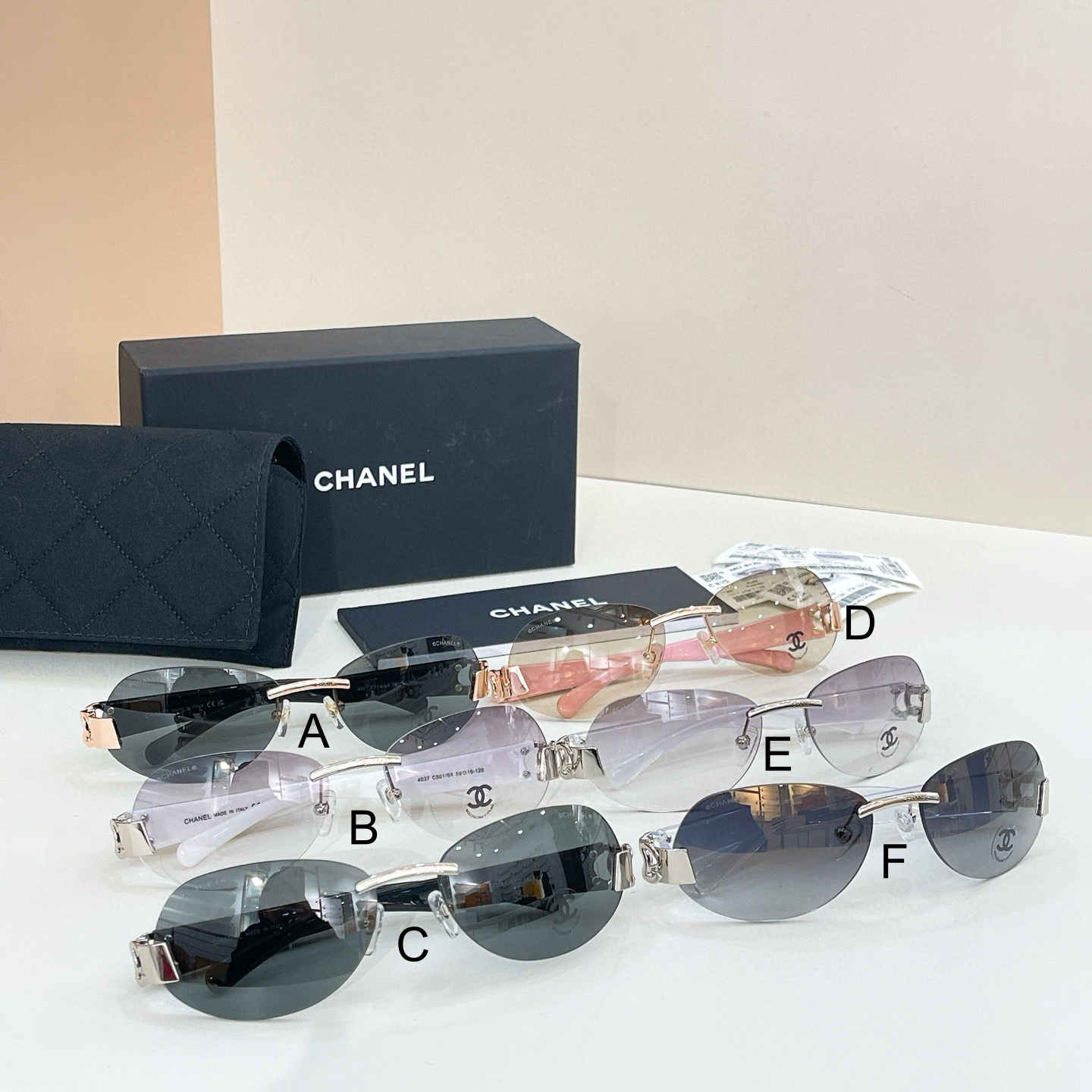 샤넬 Chanel 4037 59口16-120