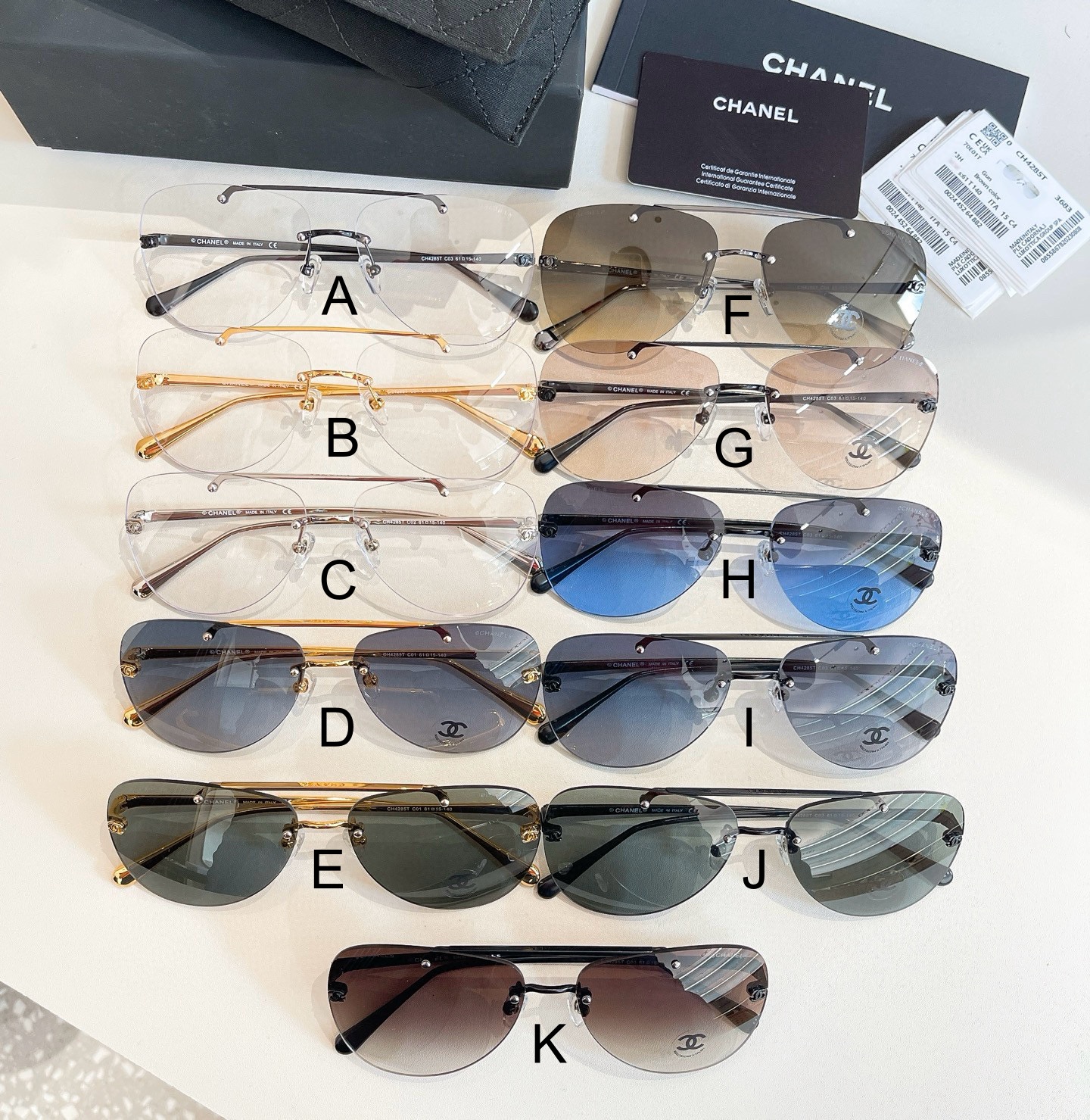 샤넬 Chanel CH4258T 61口15-140