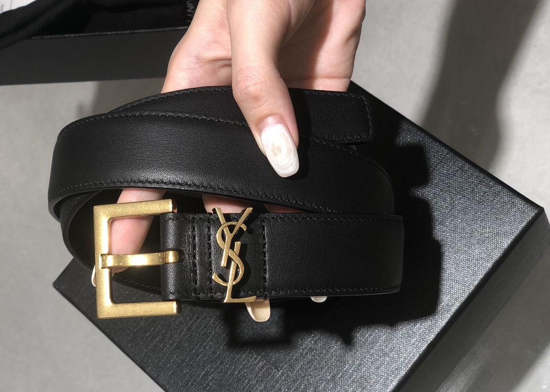 생로랑 Saint Laurent 벨트 30mm