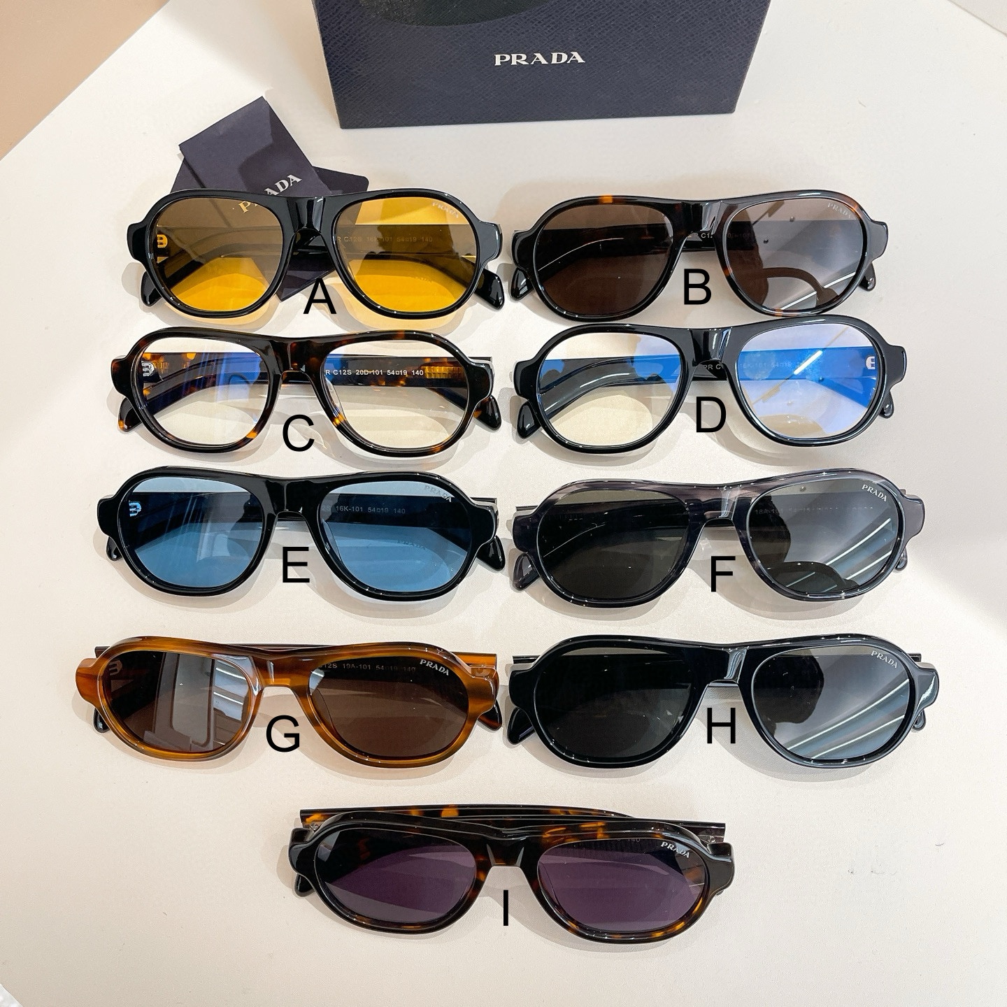 프라다 Prada SPR C12S 54口19-140