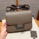 에르메스 Hermes Constance with mirror 24cm Epsom 18 Etoupe/silver