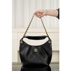 샤넬 CHANEL 26C AS6016 Hobo 32cm black