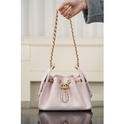 샤넬 CHANEL 26C AS5631 25 Mini Bag Pink 22cm