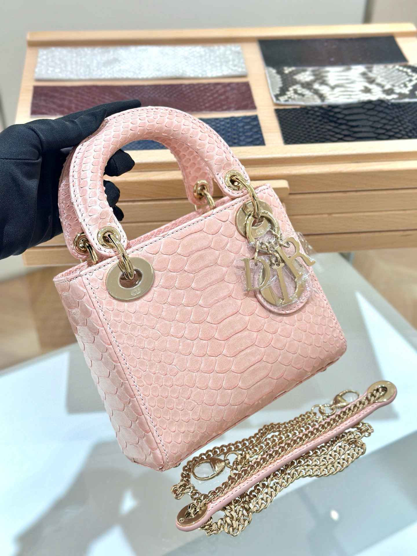 디올 Dior Mini Lady Bag 17cm