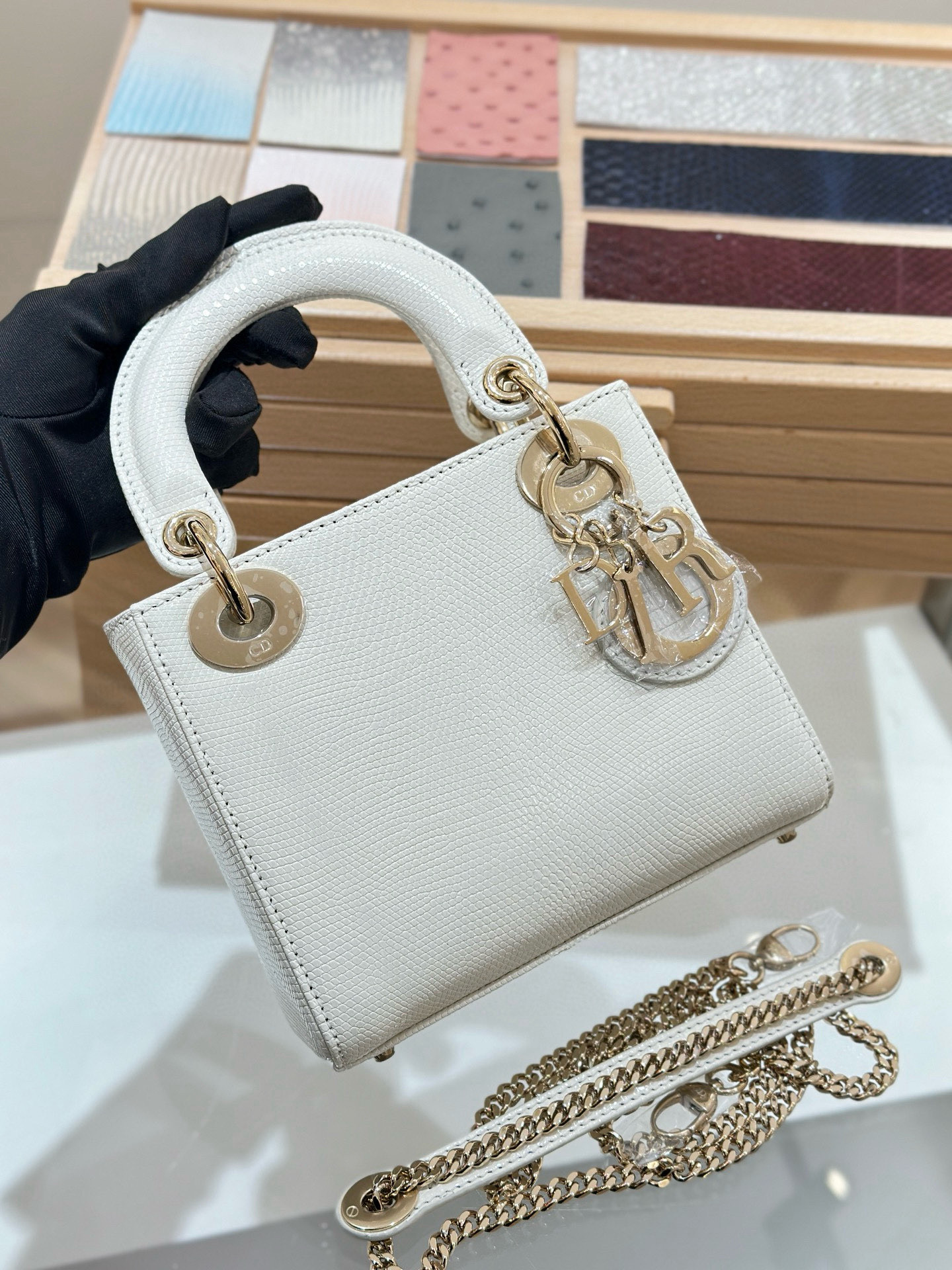디올 Dior Mini Lady Bag 17cm