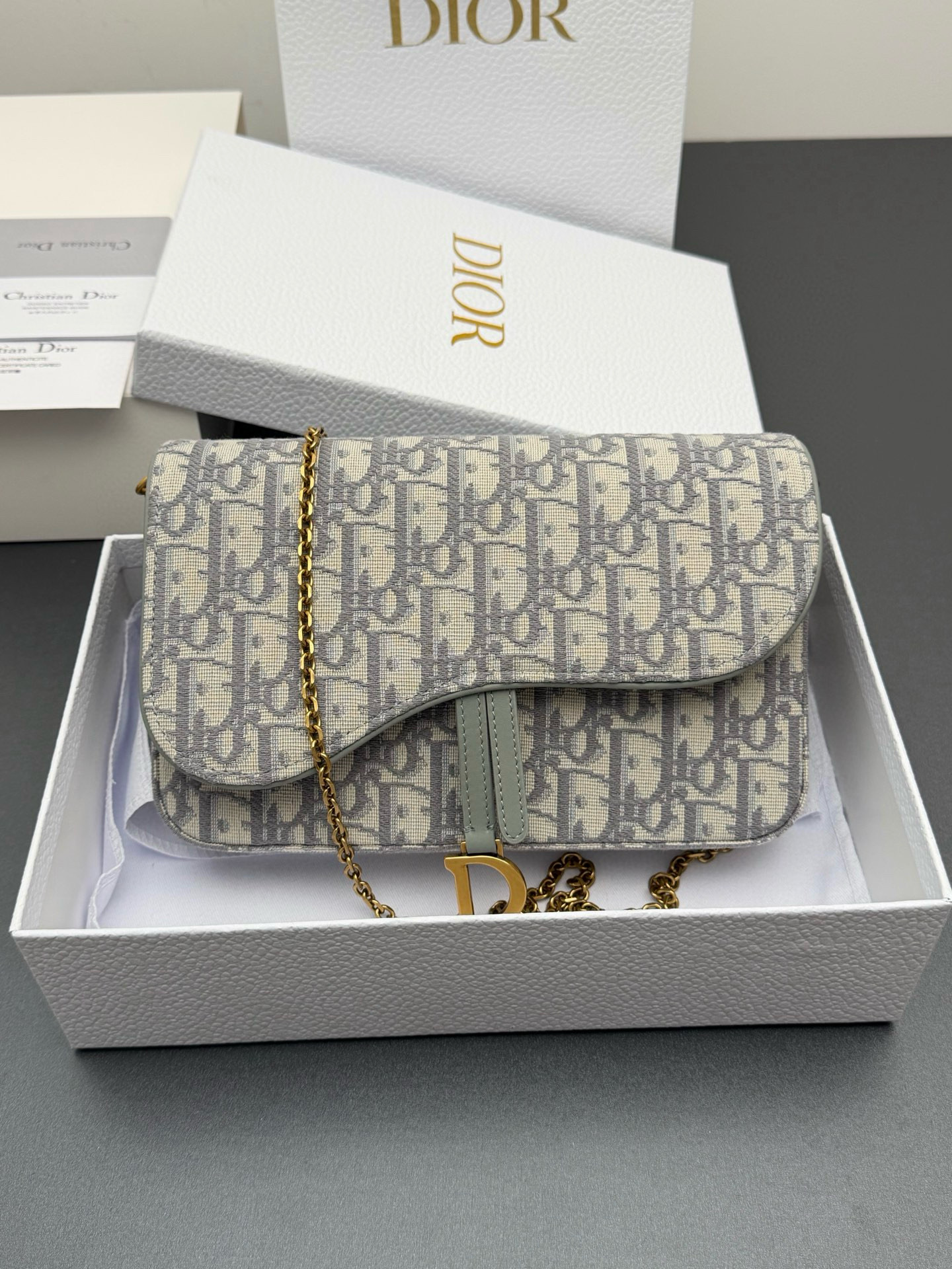 디올 Dior S5907 Saddle Bag 21.5cm