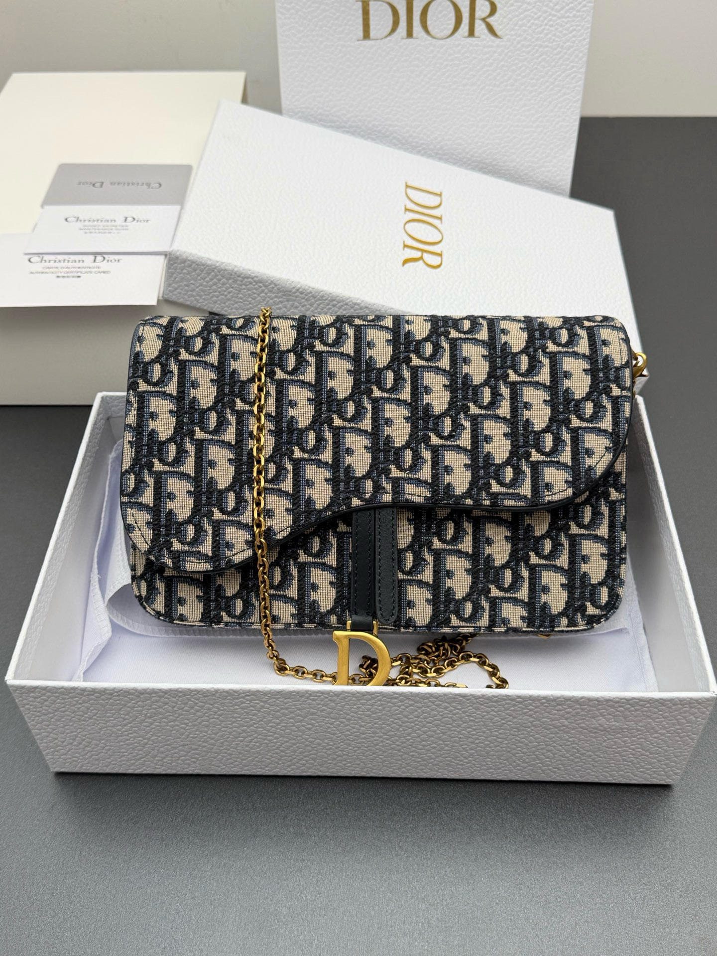 디올 Dior S5907 Saddle Bag 21.5cm