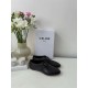셀린느 Celine Ballet Lace Up Shoe In Lambskin Black