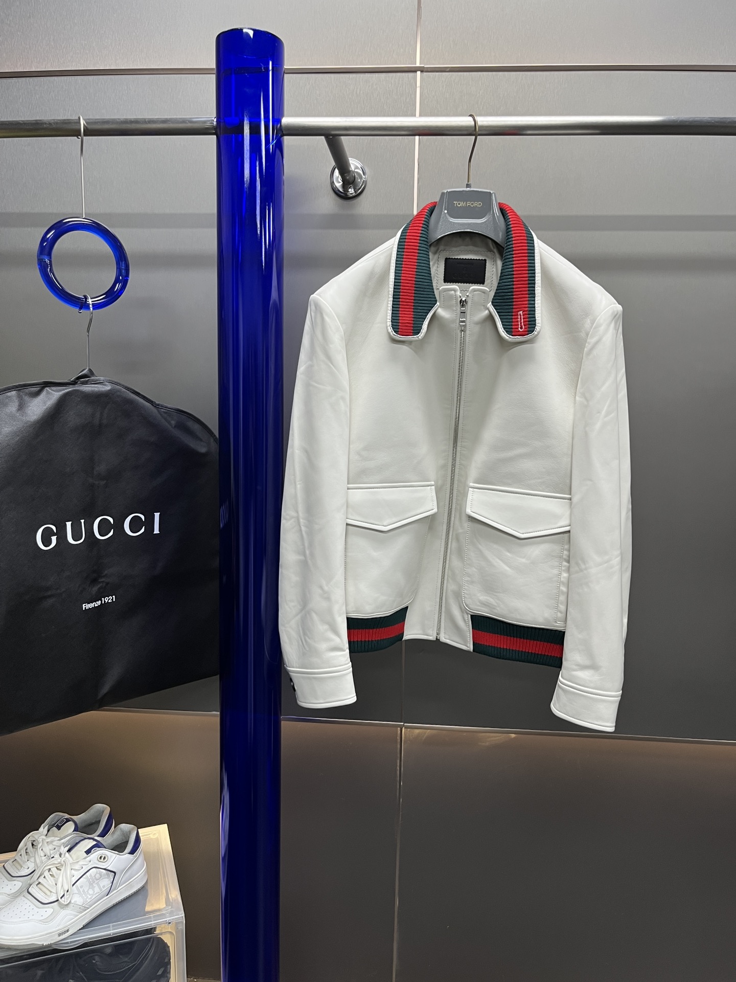 구찌 Gucci 레더 자켓