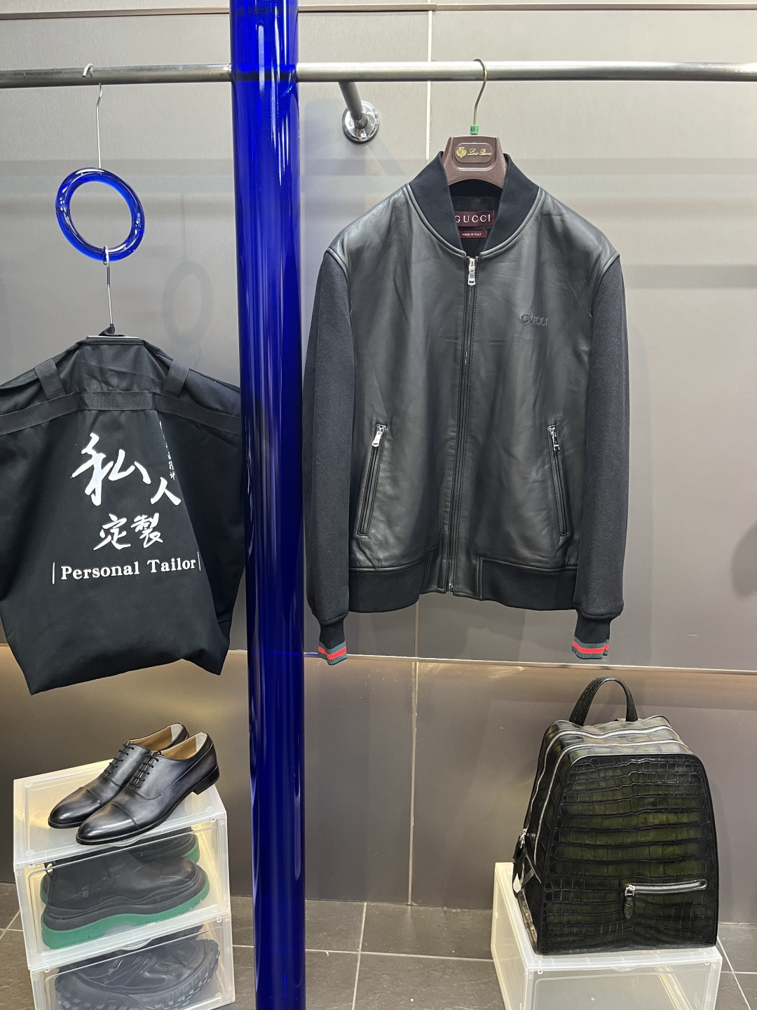 구찌 Gucci 레더 자켓