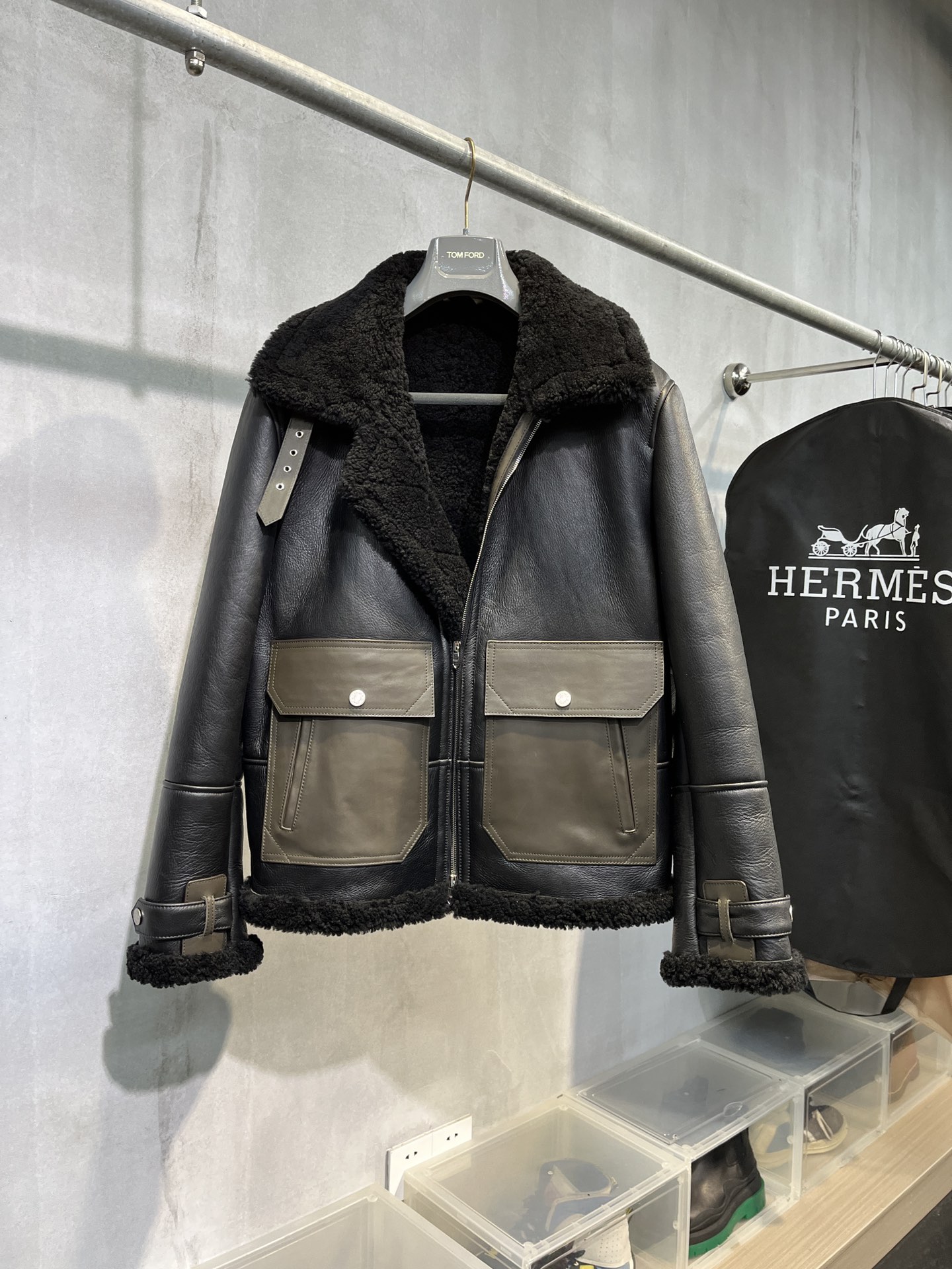 에르메스 Hermes 레더 재킷