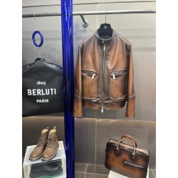벨루티 BERLUTI 레더 재킷