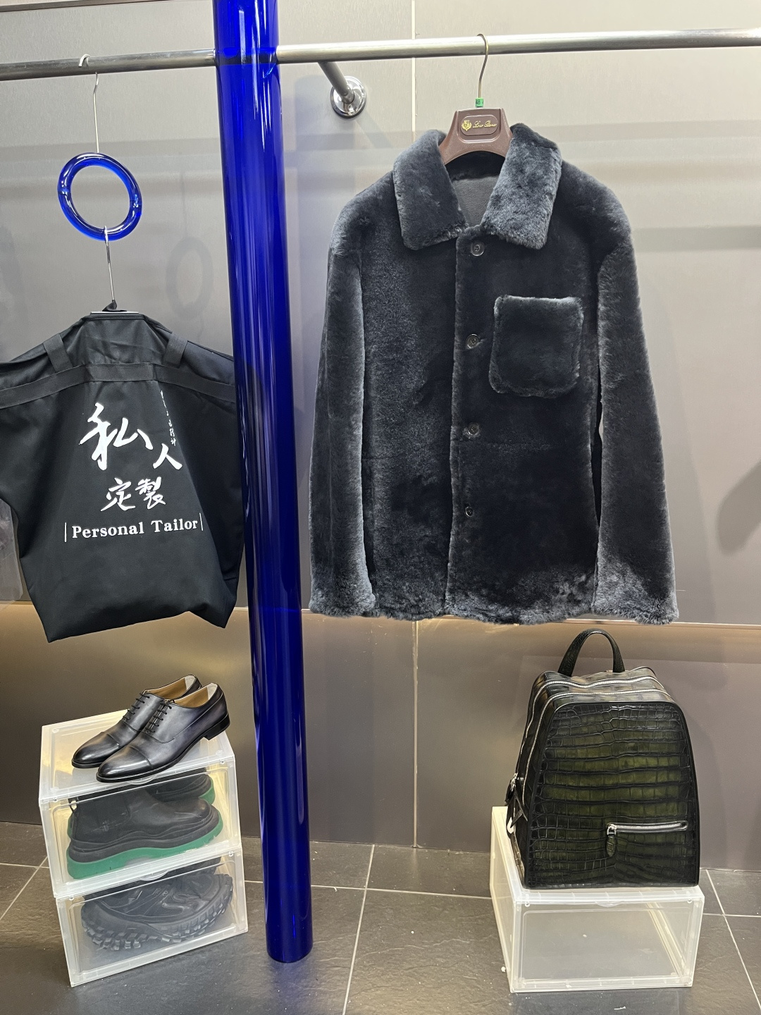 로로피아나 Loro Piana 레더자켓